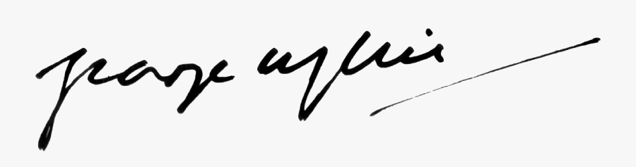 George Wyllie - Calligraphy, Transparent Clipart