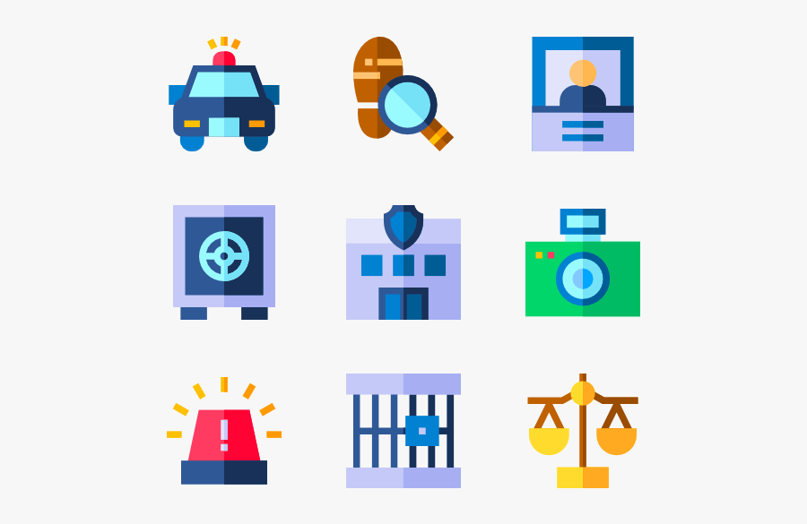 Legal Icon Round Colour, Transparent Clipart