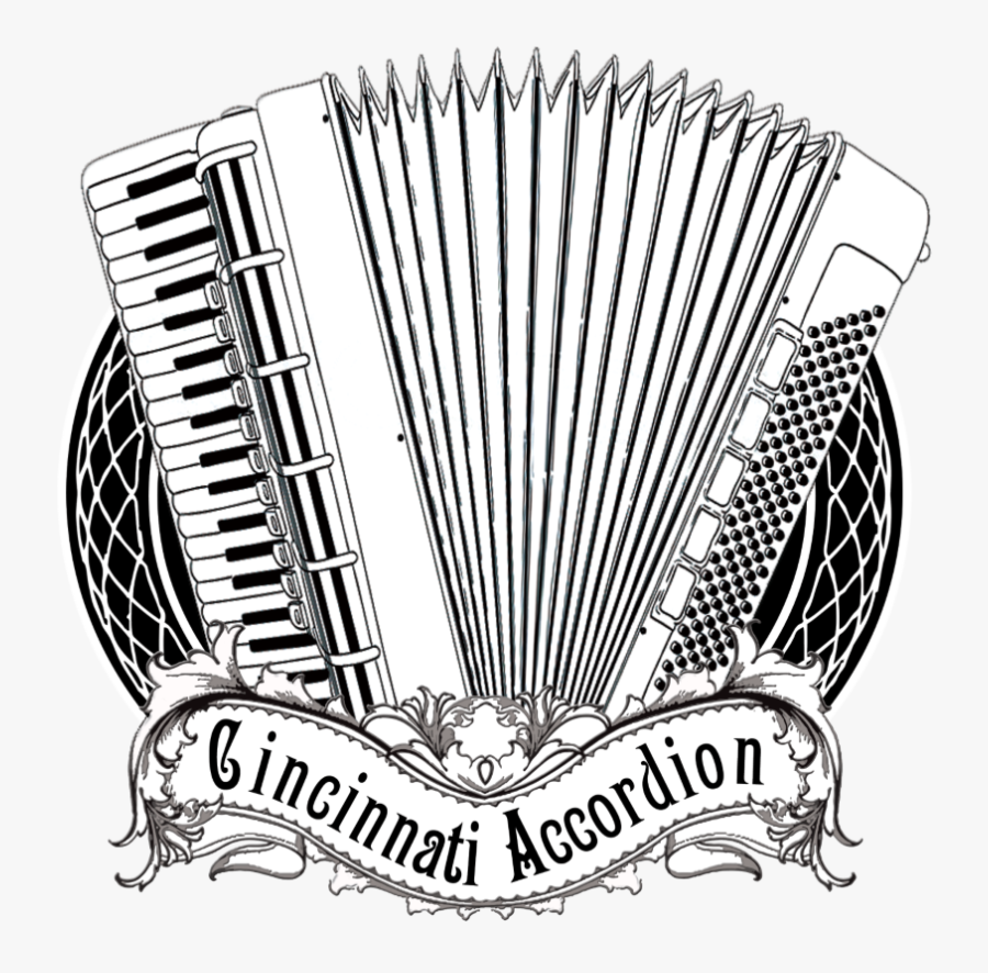 Accordion, Transparent Clipart
