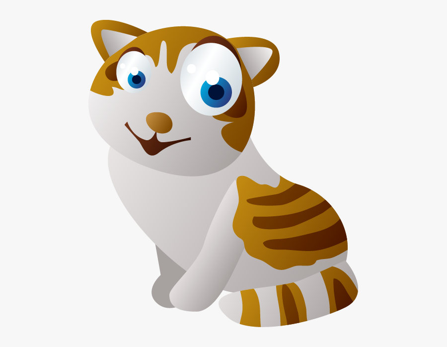 Cat Cartoon Sticker Animation - Cat, Transparent Clipart