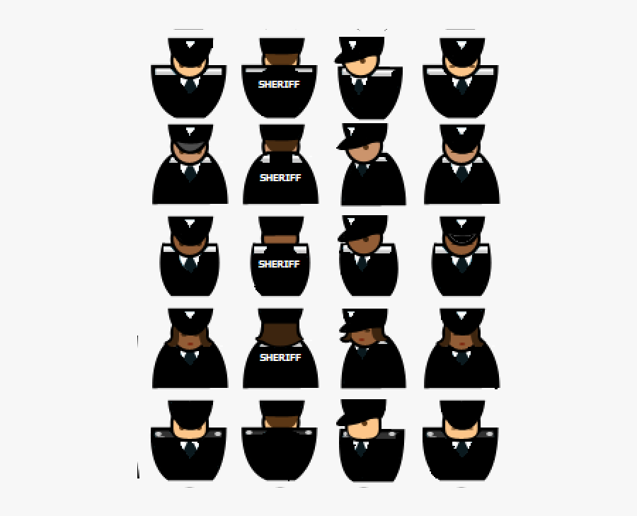 Prison Architect Skins, Transparent Clipart