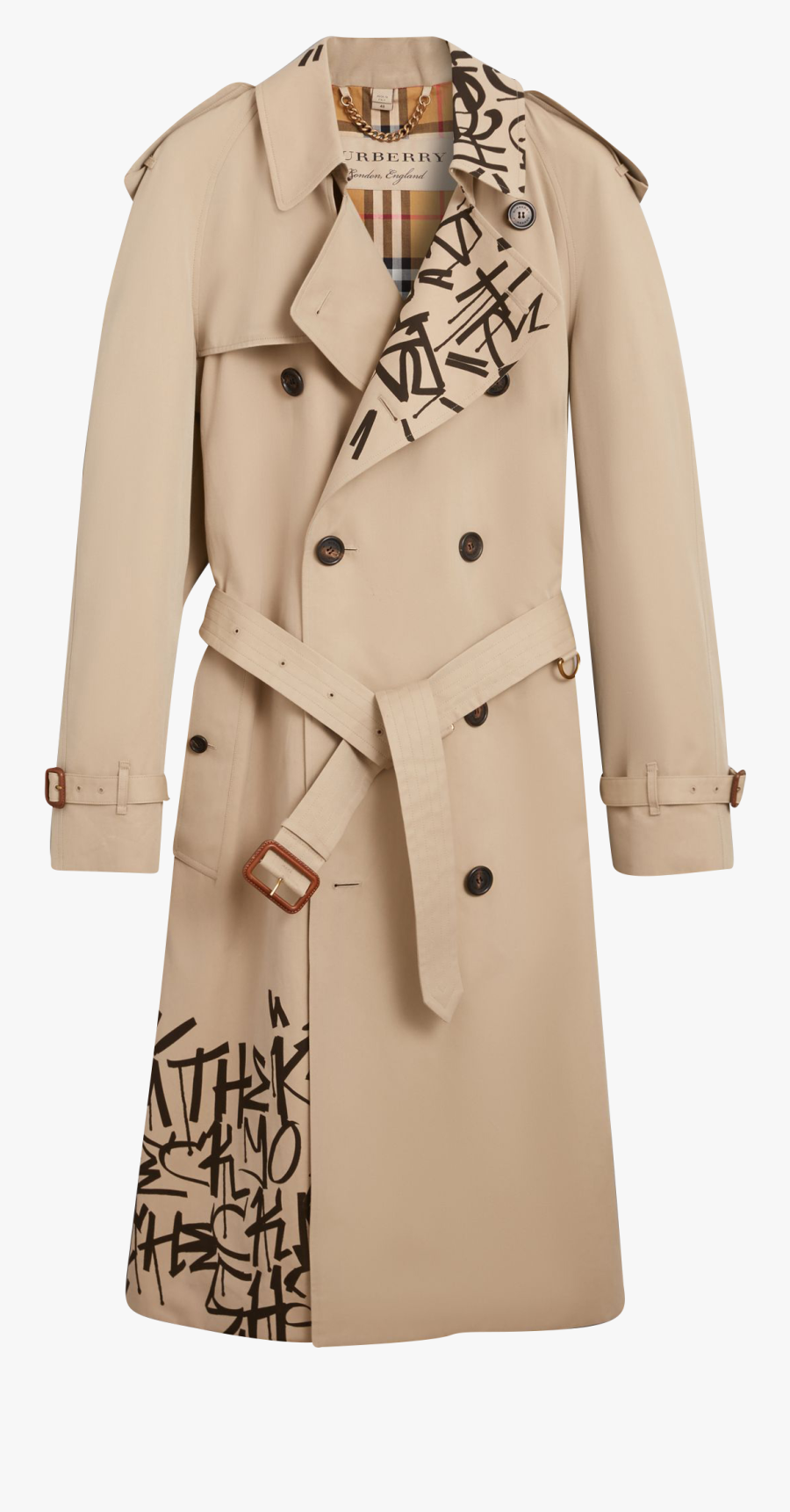 Burberry Transparent Trench Coat 2025