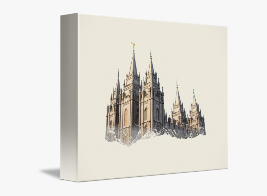 Temple Square, Transparent Clipart