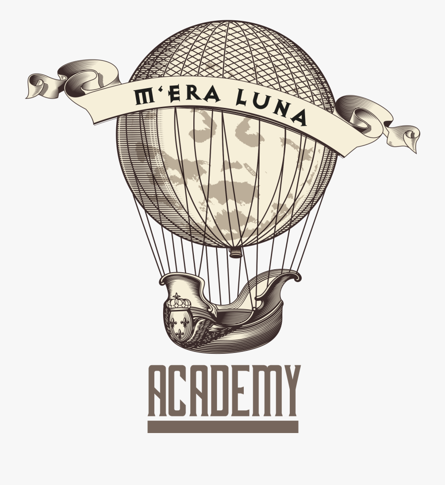 Drawing Air Balloon, Transparent Clipart