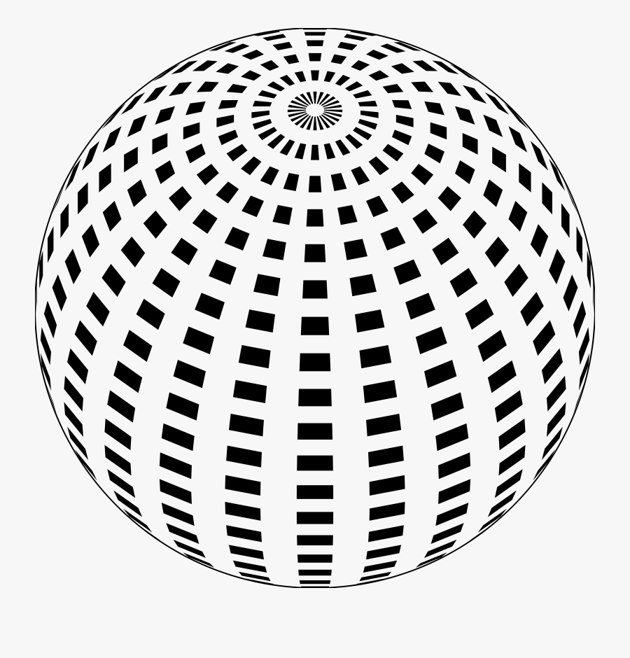 Sphere Made Of Squares Clip Arts - Sphere Made Of Squares, Transparent Clipart