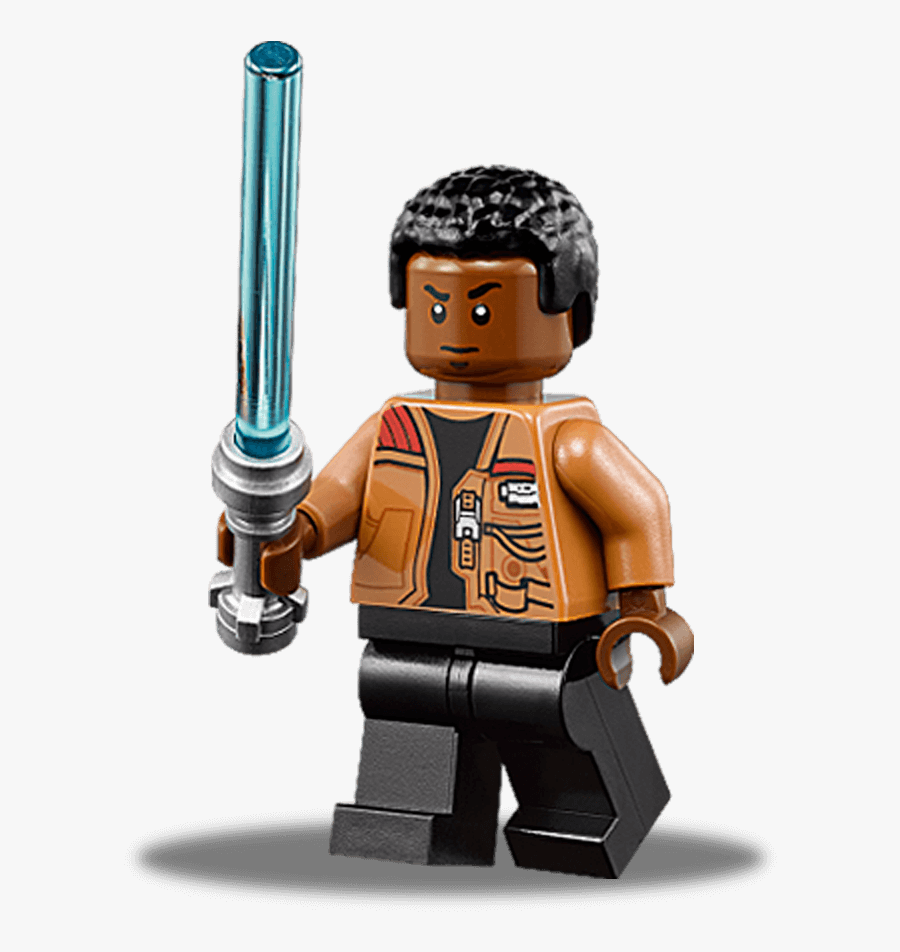 Star Wars Lego Png - Finn Figurine Lego, Transparent Clipart