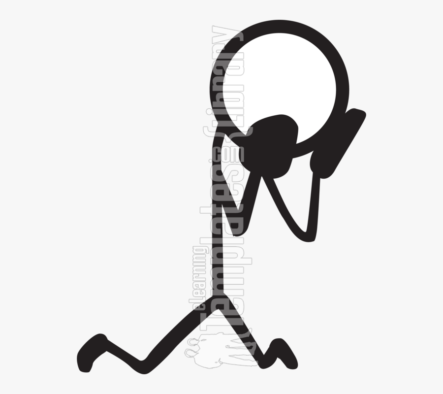 Stick Figure Clip Art - Stick Person On A Transparent Background, Transparent Clipart