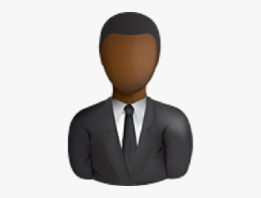 Black Business User - Black User Icon, Transparent Clipart