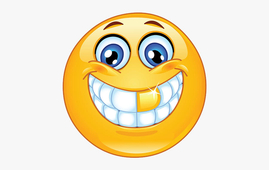 Smiley Png - Big Smile Emoji, Transparent Clipart