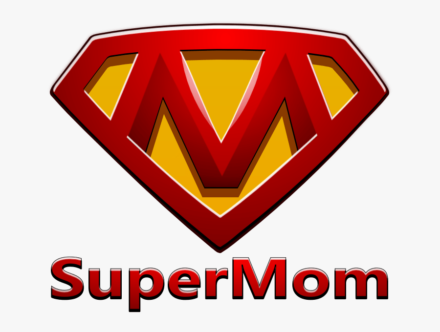 Super Mom Vector Png, Transparent Clipart