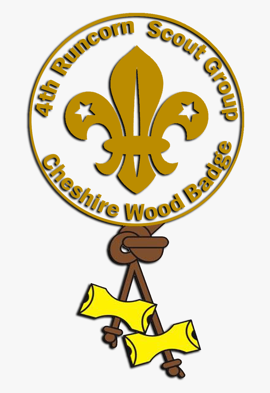 Cheshire Wood Badge - Emblem, Transparent Clipart