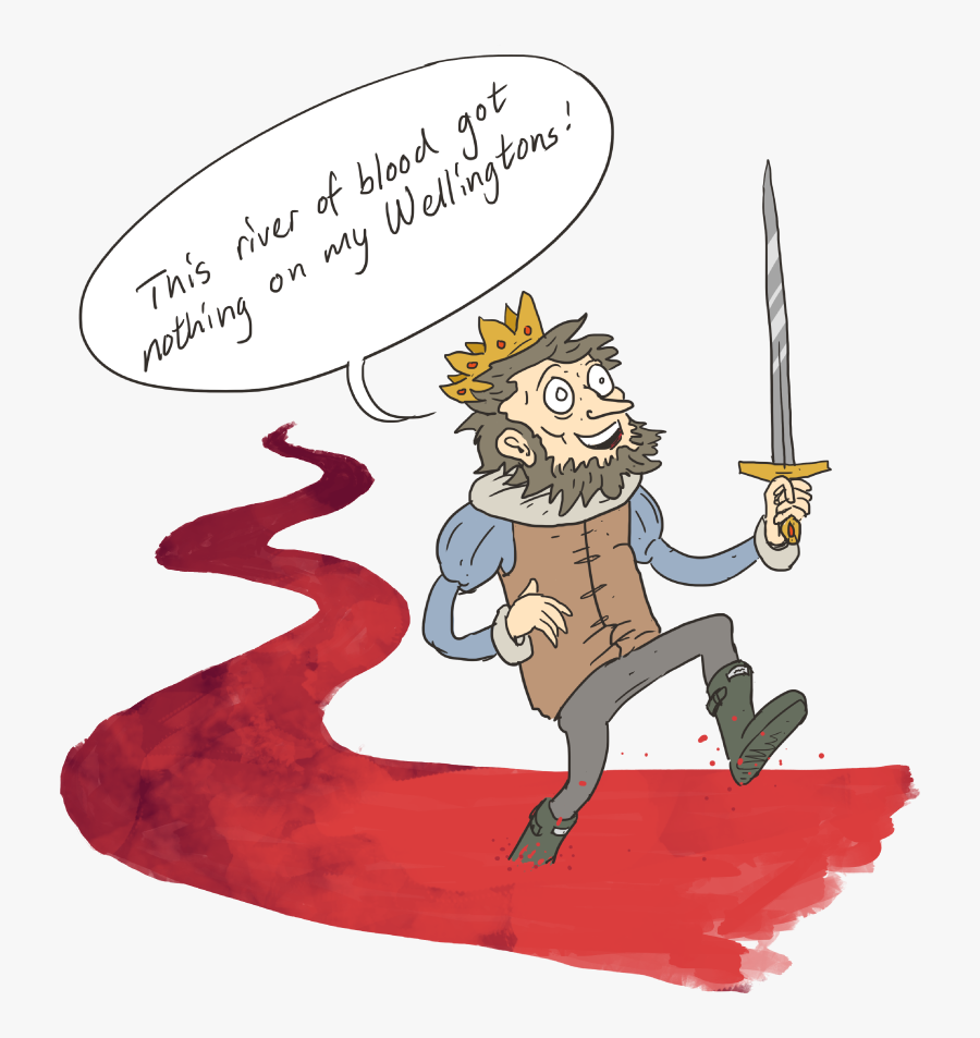 Macbeth Bloody Dagger Cartoon, Transparent Clipart