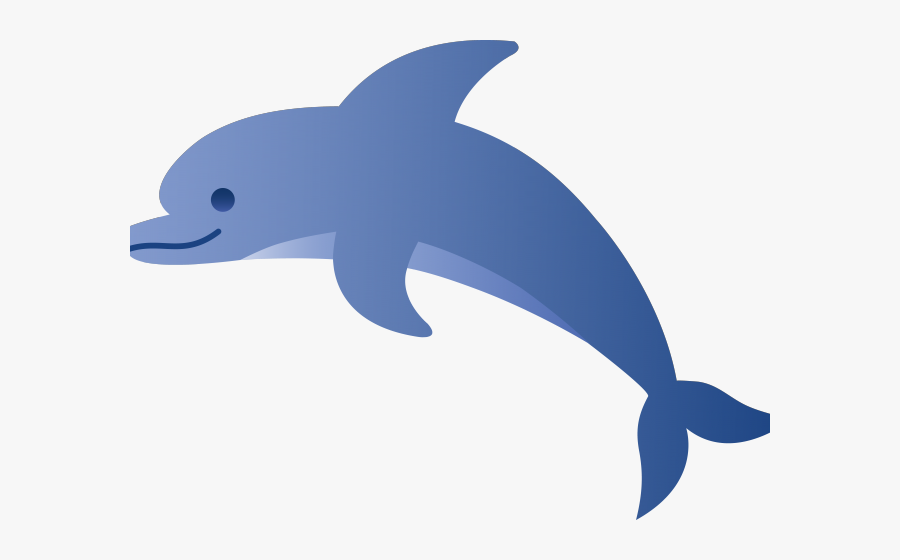 Dolphin Cartoon Clipart, Transparent Clipart
