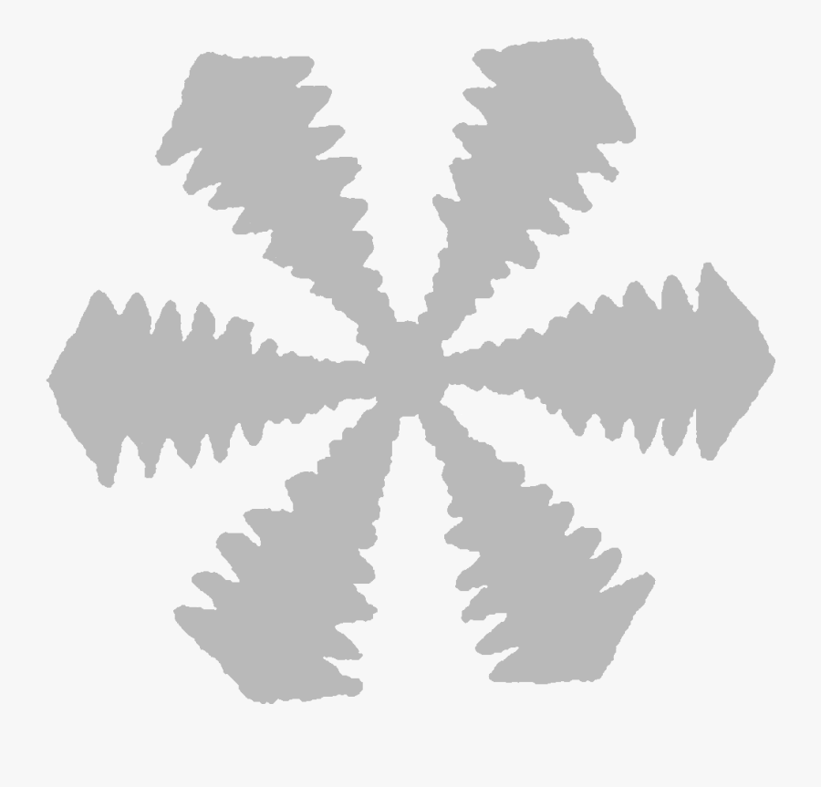 Snowflake Grayscale Winter Printable Download - Prize Wheel Clip Art, Transparent Clipart