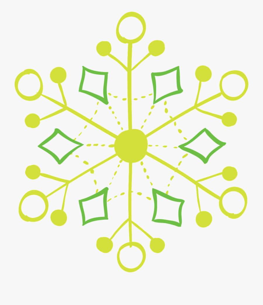Snowflake Winter Christmas Free Picture - Snowflake, Transparent Clipart