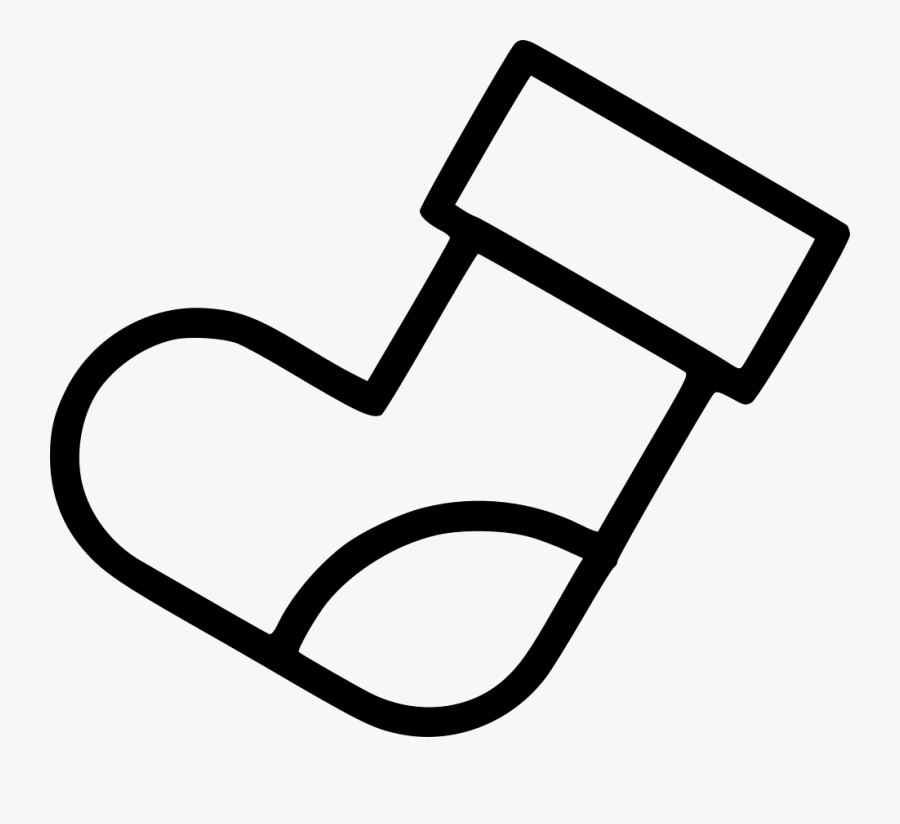 Christmas Snowflake Sock Socks Winter Winterwear - Portable Network Graphics, Transparent Clipart