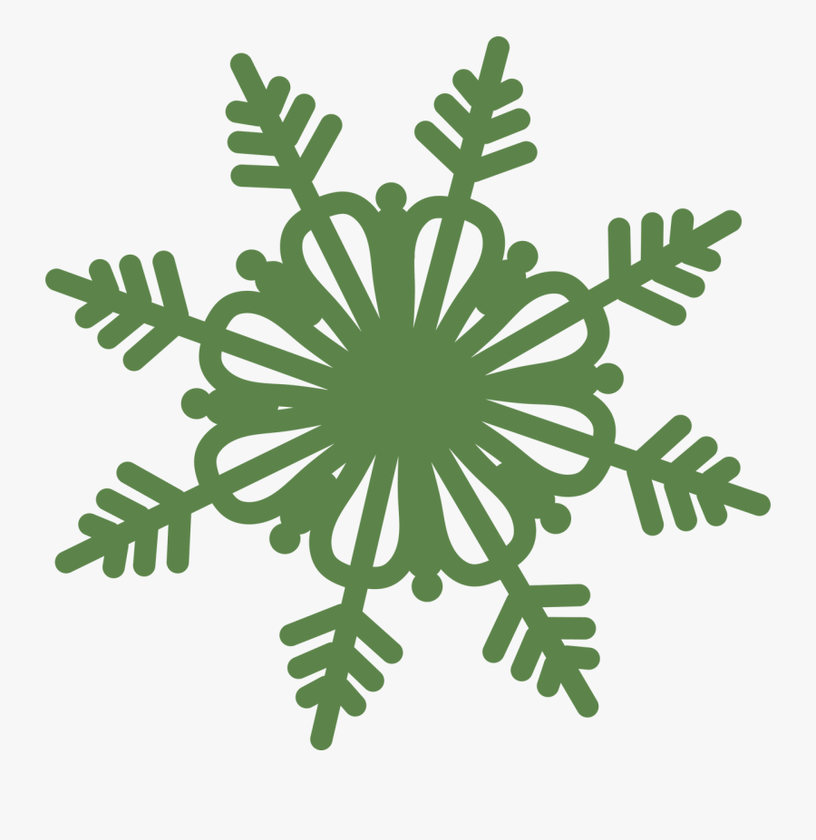 Christmas Snowflake, Transparent Clipart