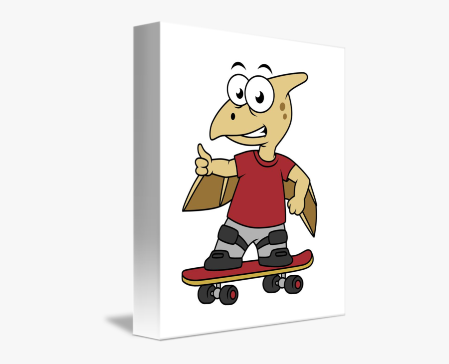Skateboard Clip Motion - Cartoon, Transparent Clipart
