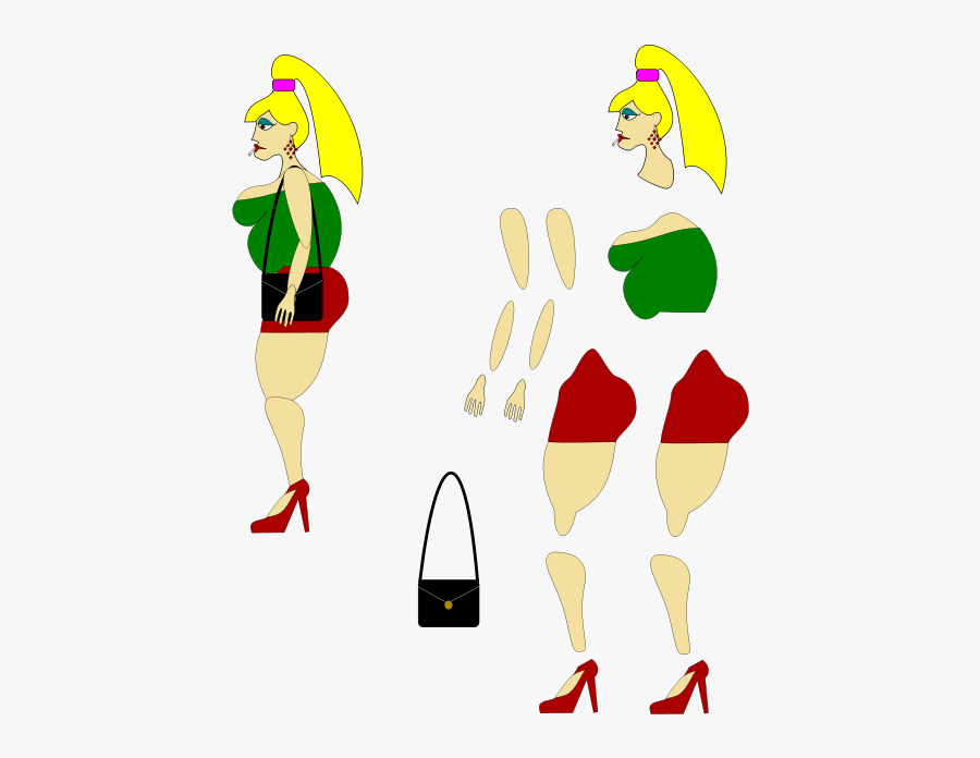 Prosti - Prostitute Clipart Png, Transparent Clipart