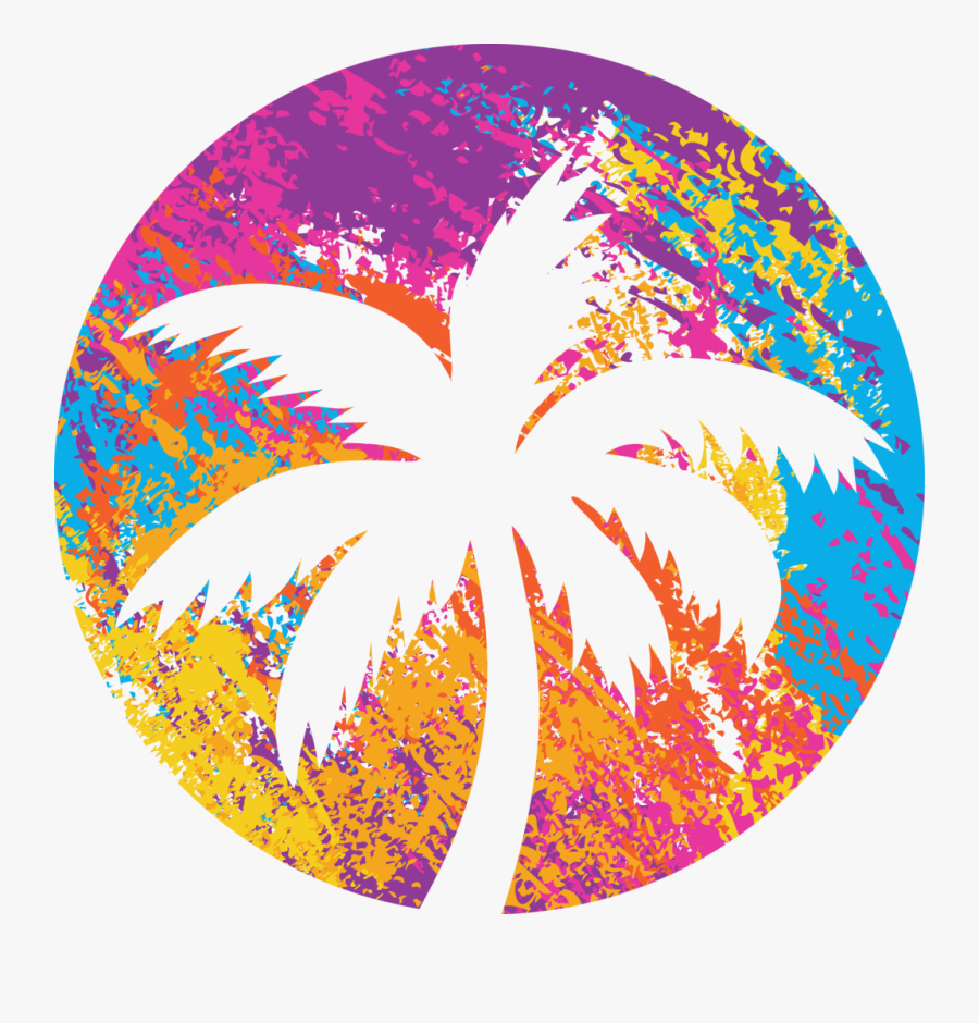 Palmsundaysco - Palm Tree Minimalistic Logo, Transparent Clipart