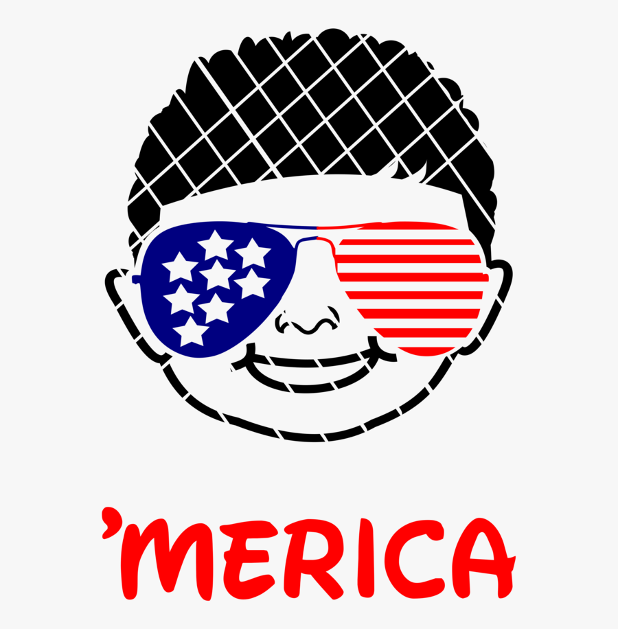 4th Of July Unicorn Svg, Transparent Clipart