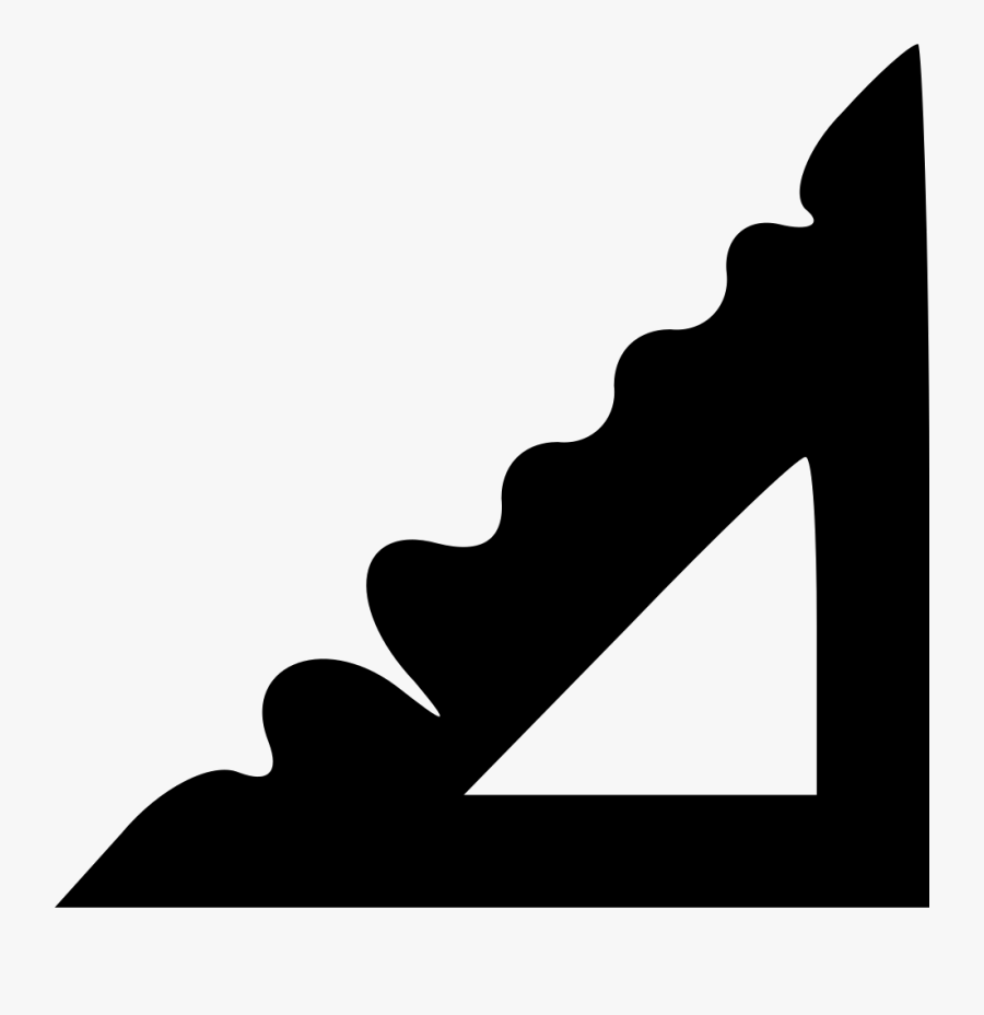 Protractor - Silhouette, Transparent Clipart