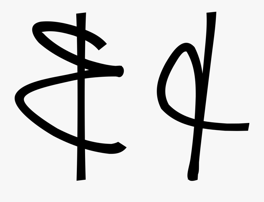 Handwritten And Symbol, Transparent Clipart