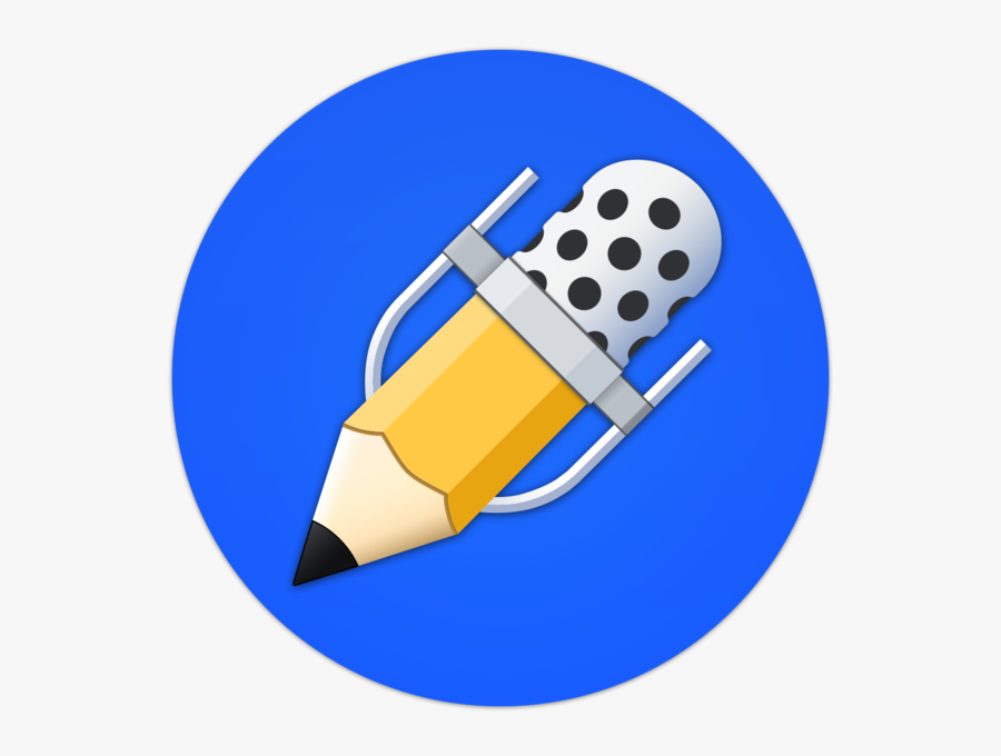 Notability App Icon, Transparent Clipart