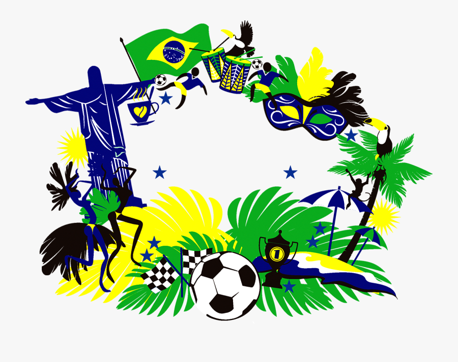 Brazil Fifa World Cup Stock Illustration Rio - Brazil Drawing, Transparent Clipart