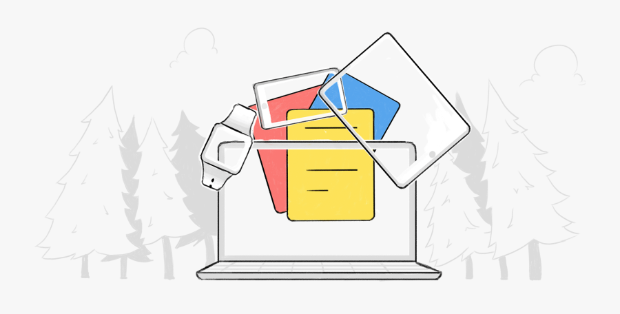 Cloud Sync, Transparent Clipart