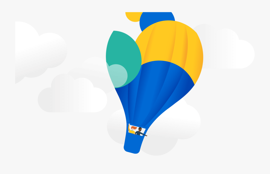 Hot Air Balloon, Transparent Clipart