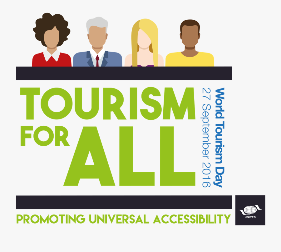 Accessible Tourism Report For World Tourism Day - World Tourism Day 2016 Logo, Transparent Clipart
