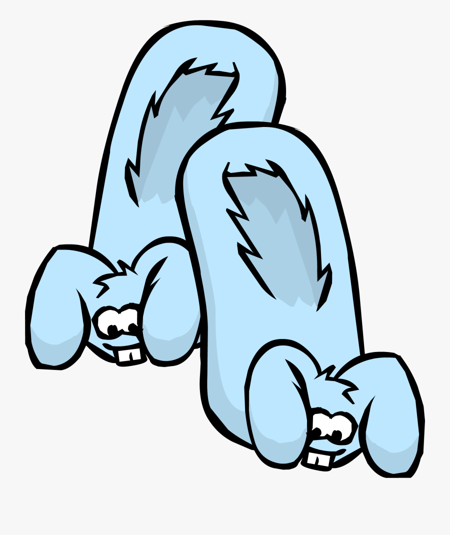 Club Penguin Rewritten Wiki - Club Penguin Bunny Slippers, Transparent Clipart