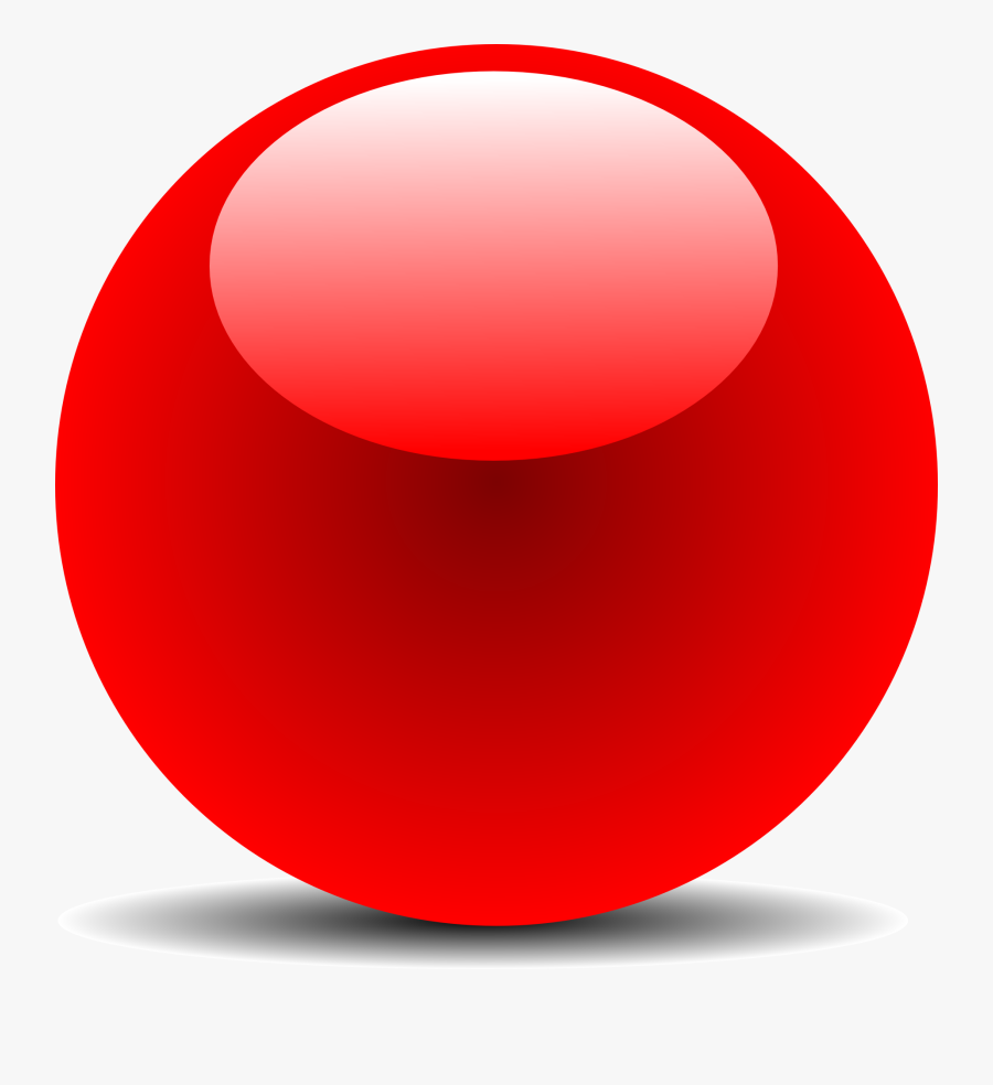 Red Button Png Transparent, Transparent Clipart