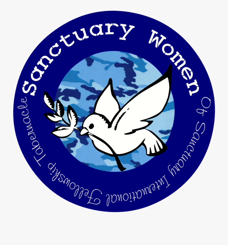 Sanctuary Women Is The Official Women"s Ministry Of - Peace Dove, Transparent Clipart