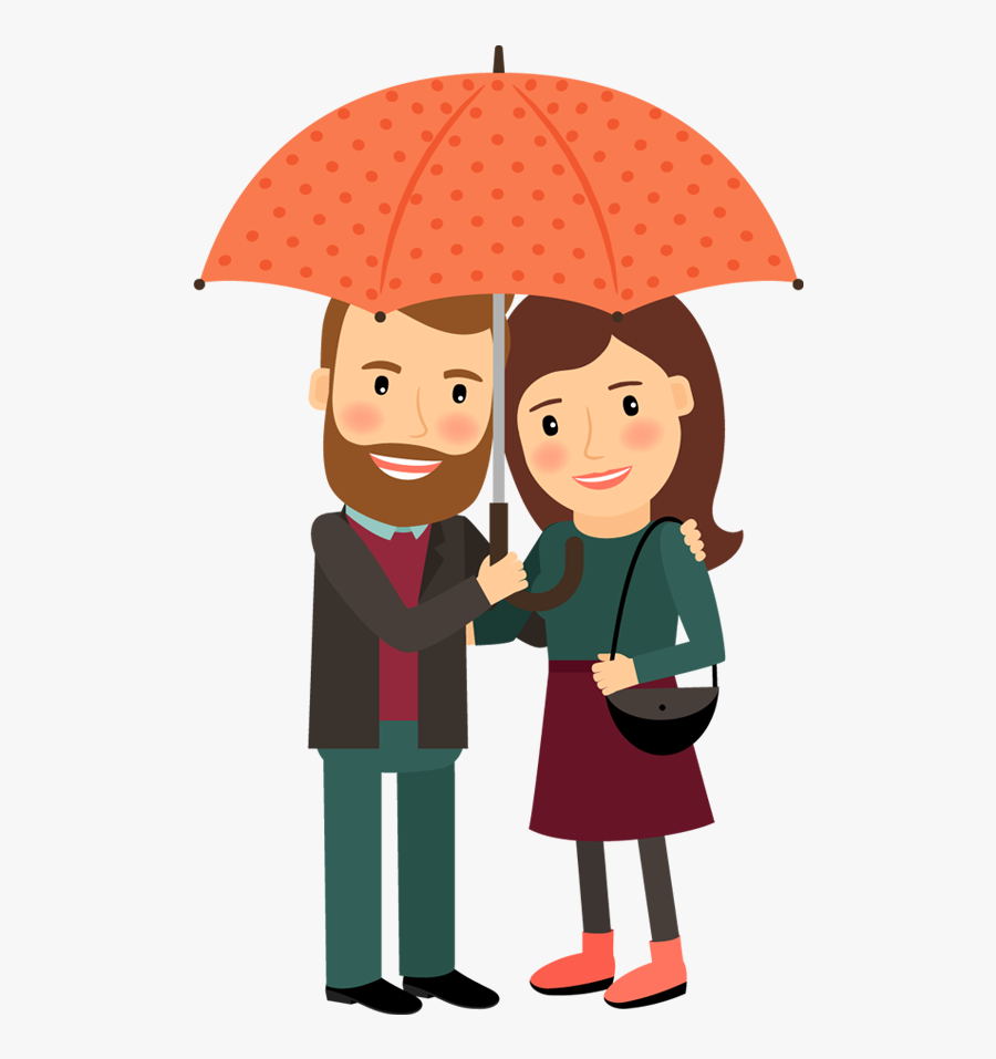 Valentines 20160212 Couple008 - Couple Cartoon Png Love, Transparent Clipart