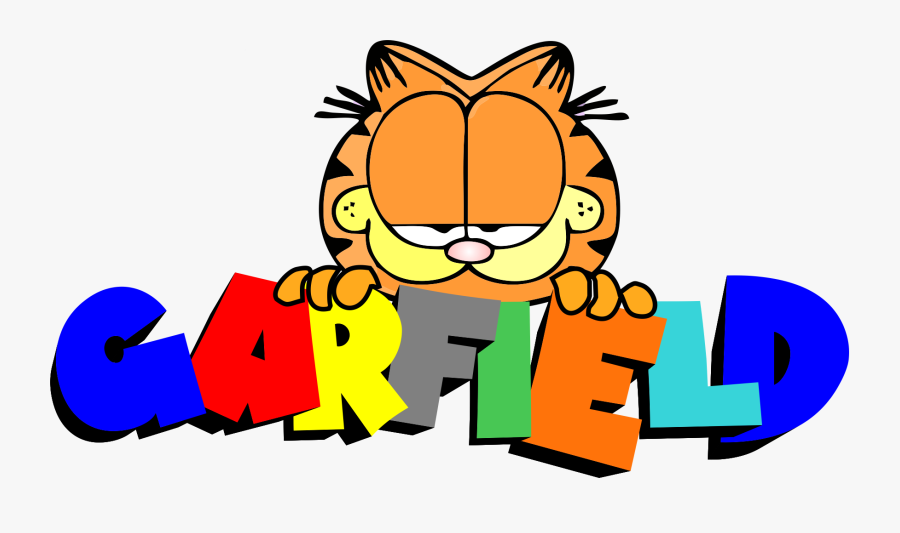 Garfield Logo, Transparent Clipart