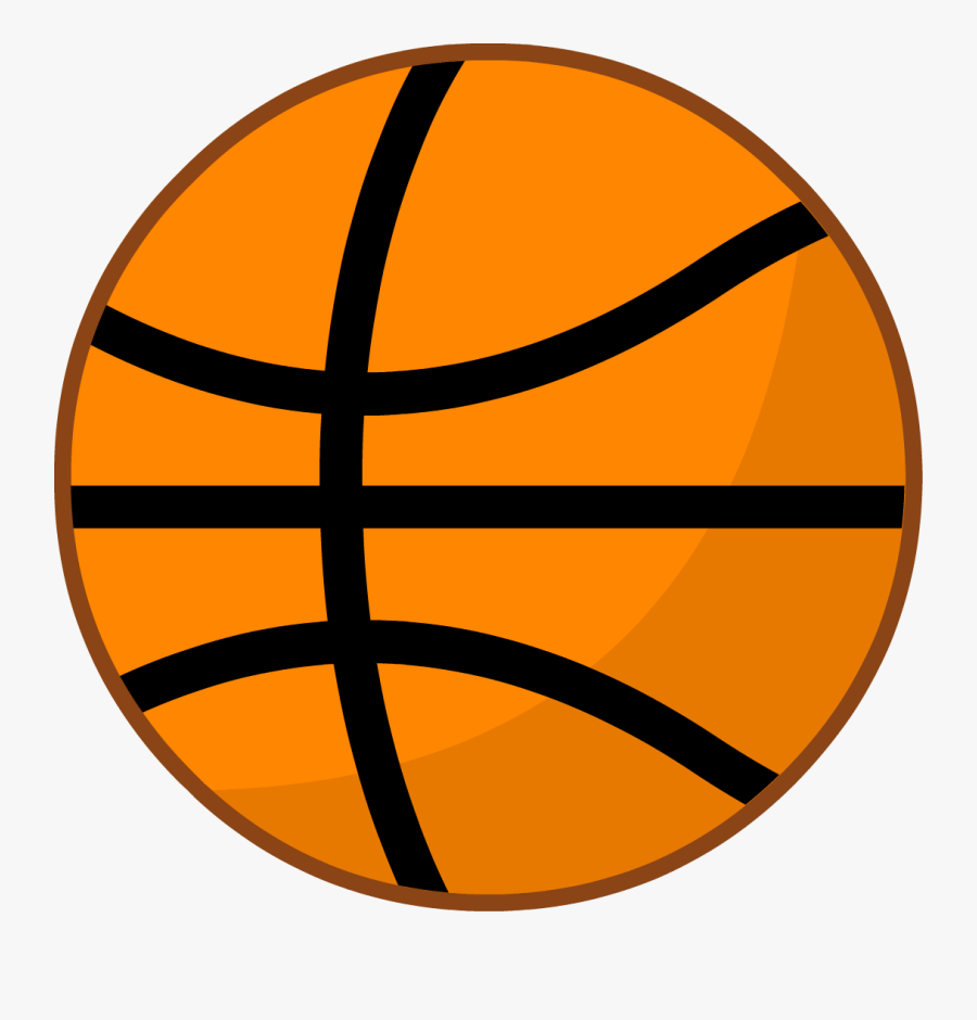 Orange,clip - Battle For Dream Island Basketball, Transparent Clipart
