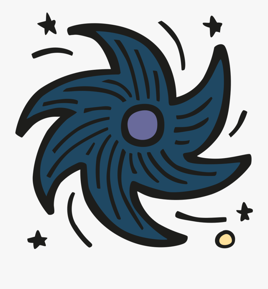 Black Hole Icon - Icon, Transparent Clipart