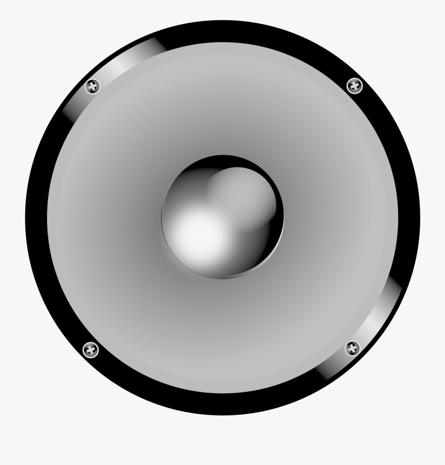 Transparent Speaker Clipart - Circle, Transparent Clipart