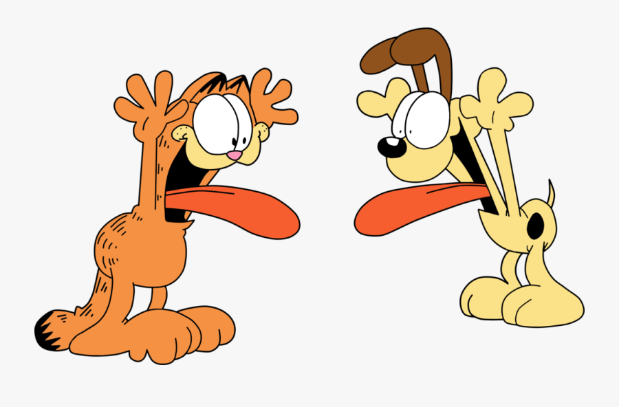 Garfield Y Odie Png, Transparent Clipart