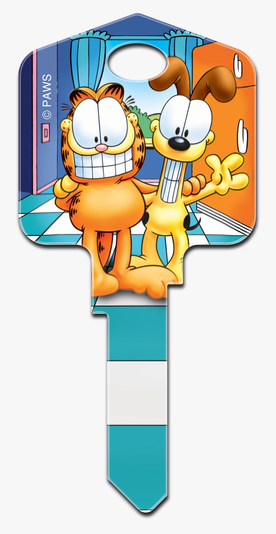 Garfield Key, Transparent Clipart