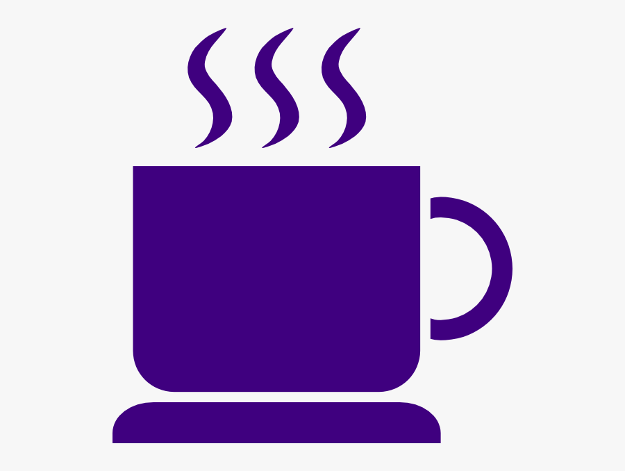 Coffee Purple Clip Art - Red Coffee Mug Clipart, Transparent Clipart