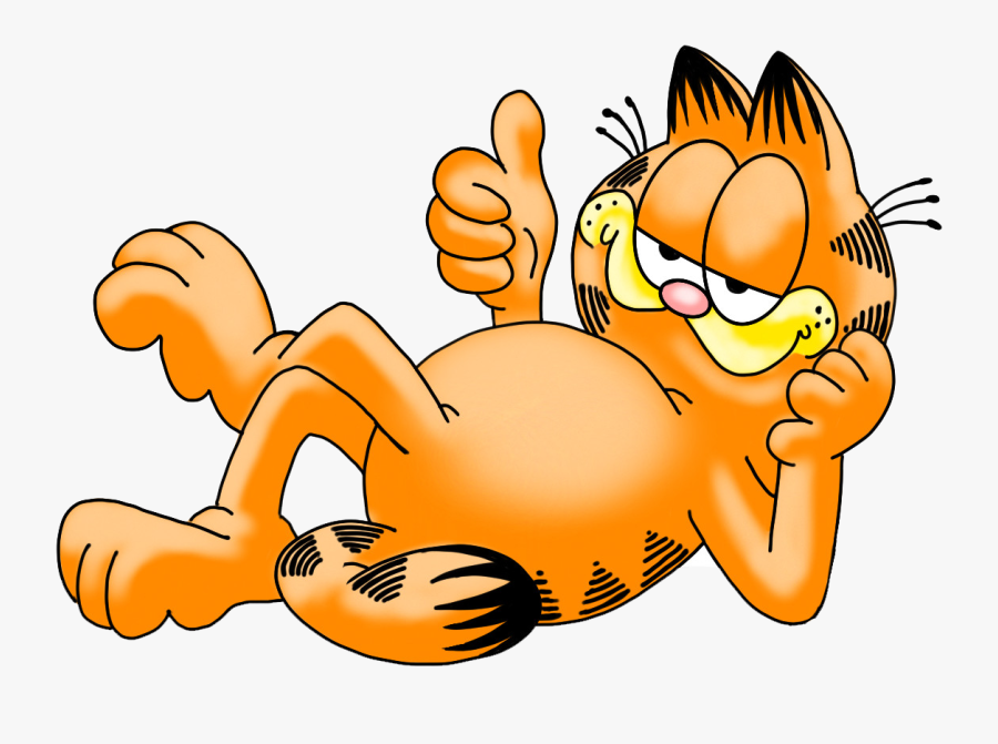 Garfield Png Free Background - Garfield Drawing, Transparent Clipart