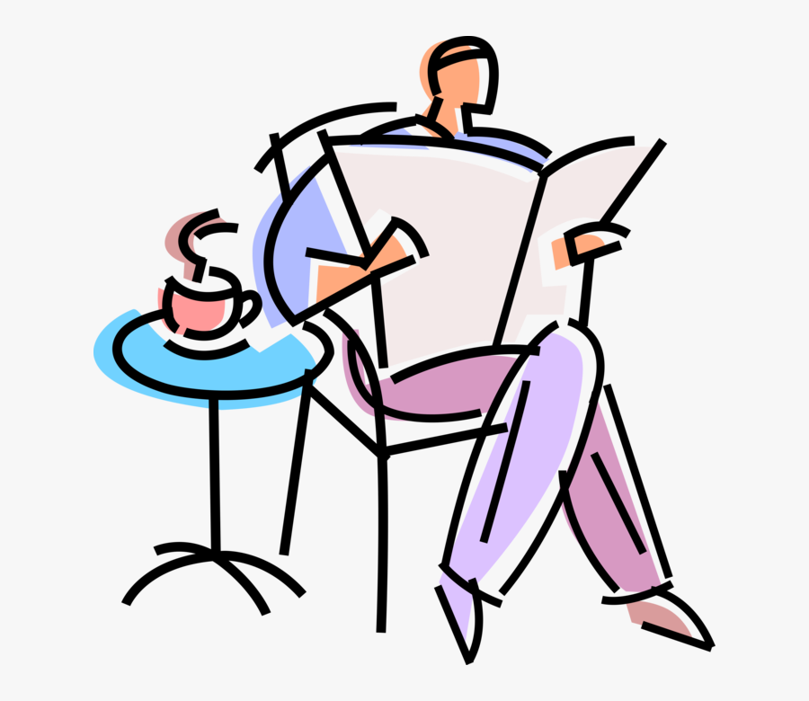 Coffe Drawing Morning - Illustration, Transparent Clipart