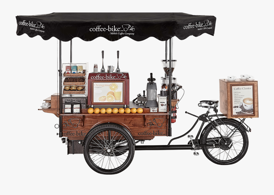 Coffee-bike - Coffee Bike, Transparent Clipart