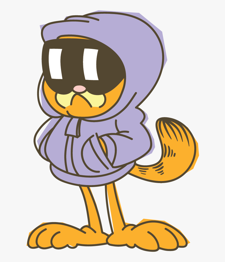 Garfield Line Messaging Sticker - Industrial Revolution And Its Consequences Garfield, Transparent Clipart