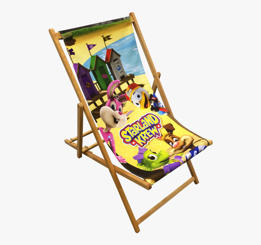 Personalised Deckchair - Folding Chair, Transparent Clipart