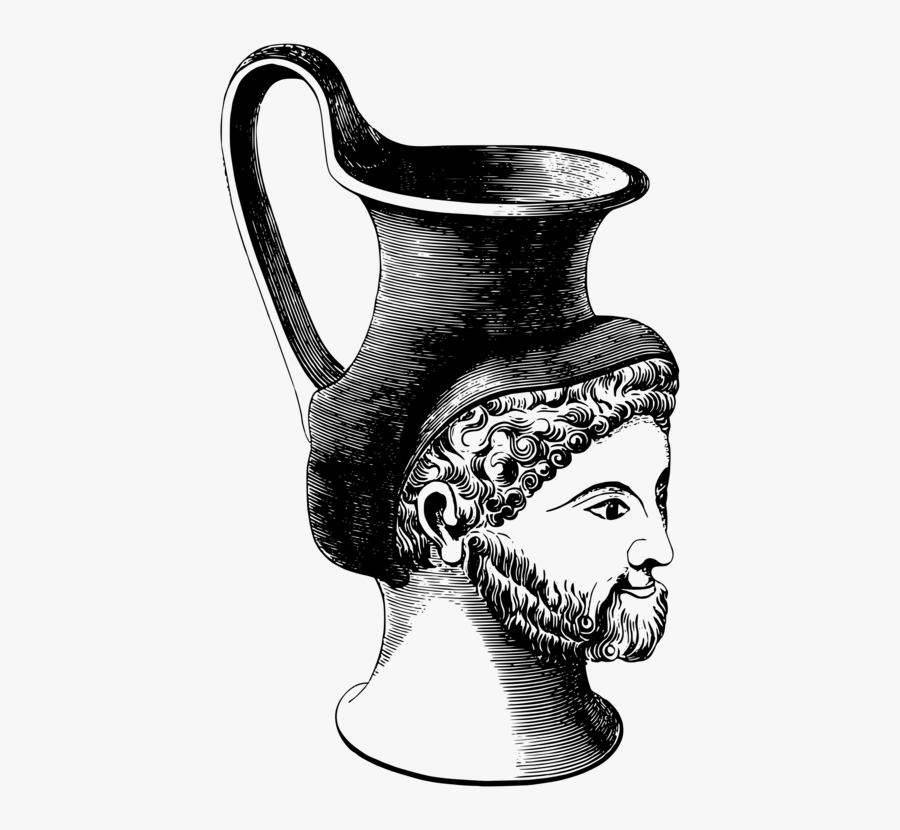 Jug,cup,monochrome Photography - Jug, Transparent Clipart
