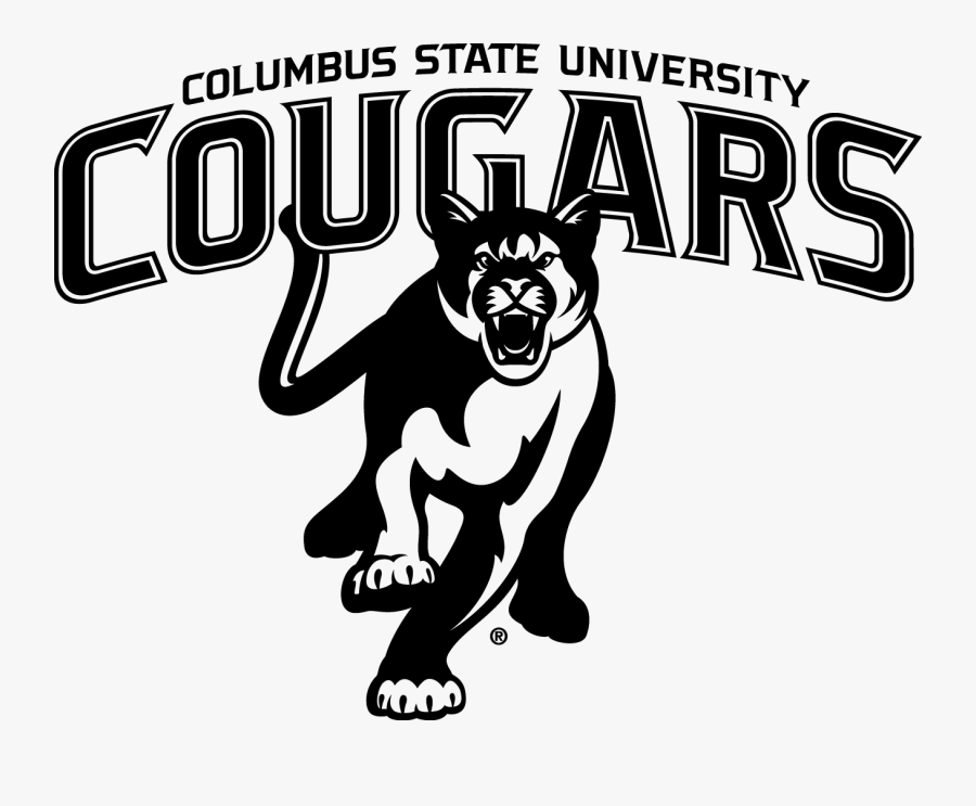 Columbus State University Cougars Logo, Transparent Clipart